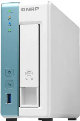 Сетевое хранилище NAS Qnap TS-131K 1-bay настольный Cortex-A15 AL-214