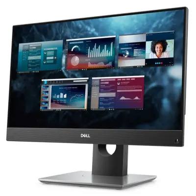 Моноблок Dell Optiplex 7490 23.8" Full HD Core i9 10900 (2.8) 32Gb SSD512Gb GTX1650 4Gb CR Windows 10 Professional GbitEth WiFi BT 160W клавиатура мышь Cam черный 1920x1080