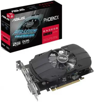 Видеокарта Asus PCI-E PH-550-2G AMD Radeon 550 2048Mb 64 GDDR5 1183/6000 DVIx1 HDMIx1 DPx1 HDCP Ret
