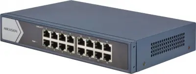 HIKVISION DS-3E0516-E(B) 16G Коммутатор неуправляемый