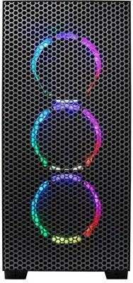ПК IRU Game 710Z6GP MT i7 12700F (2.1) 16Gb SSD1Tb RTX4060 8Gb Free DOS GbitEth 800W черный (1974228)