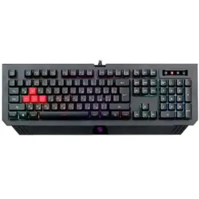 Клавиатура A4Tech Bloody B120N черный USB Multimedia for gamer LED (B120N)