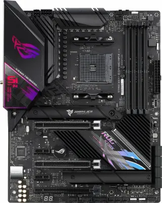 Материнская плата Asus ROG STRIX X570-E GAMING WIFI II Soc-AM4 AMD X570 4xDDR4 ATX AC`97 8ch(7.1) 1 x 2.5Gigabit + Gigabit Ethernet RAID+HDMI+DP