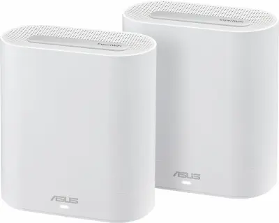 Бесшовный Mesh роутер Asus EBM68 (EBM68 (W-2-PK)) AX7800 100/1000/2500BASE-T белый (упак.:2шт)