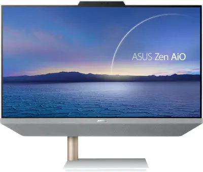 Моноблок Asus A5401WRAK-WA062W 23.8" Full HD i5 10500T (2.3) 16Gb SSD512Gb UHDG 630 Windows 11 Home GbitEth WiFi BT 120W клавиатура мышь Cam белый 1920x1080