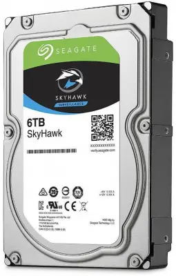 6TB Seagate SkyHawk (ST6000VX001) {SATA 6 Гбит/с, 5400 rpm, 256 mb buffer, для видеонаблюдения}