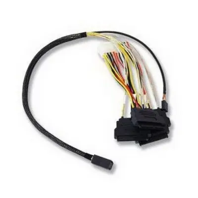 LSI CBL-SFF8643-SAS8482SB-06M (LSI00412 / L5-00222-00) INT, SFF8643-to-4*SFF8482+SB ( MiniSAS HD-to-SAS internal cable) 60cm