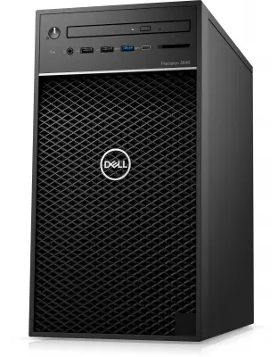 ПК Dell Precision 3640 MT Core i9 10900K (3.7) 32Gb SSD1Tb/RTX3090 24Gb DVDRW Windows 10 Professional GbitEth WiFi BT 1000W клавиатура мышь черный