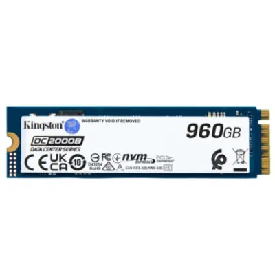 Накопитель SSD Kingston PCIe 4.0 x4 960GB SEDC2000BM8/960G DC2000B M.2 2280 0.4 DWPD