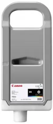 Картридж струйный Canon PFI-707 BK 9821B001 черный (700мл) для Canon iPF830/iPF840/iPF850