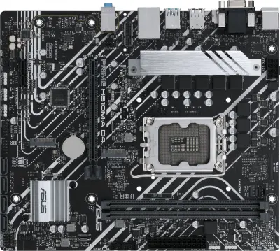 Материнская плата Asus PRIME H610M-A D4-CSM Soc-1700 Intel H610 2xDDR4 mATX AC`97 8ch(7.1) GbLAN+VGA+HDMI+DP