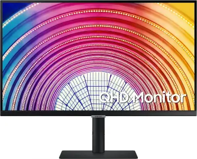 Монитор Samsung 24" SAM24A600N черный IPS LED 5ms 16:9 HDMI матовая HAS Piv 300cd 178гр/178гр 2560x1440 DP 2K USB 4.9кг (RUS)
