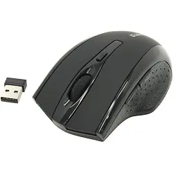 Мышь Defender Accura MM-665 черный оптическая 1600dpi беспров. USB 5but (52665)