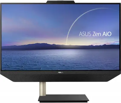 Моноблок Asus A5400WFAK-BA126T 23.8" Full HD i7 10510U (1.8) 8Gb SSD512Gb UHDG Windows 10 Home GbitEth WiFi BT 90W клавиатура мышь Cam черный 1920x1080
