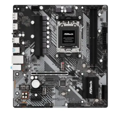 Материнская плата Asrock B650M-H/M.2+ SocketAM5 AMD B650 2xDDR5 mATX AC`97 8ch(7.1) GbLAN RAID+HDMI+DP