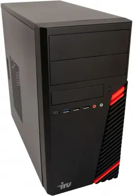 ПК IRU Office 515 MT i5 9400 (2.9) 8Gb SSD500Gb UHDG 630 Free DOS GbitEth 500W kb мышь клавиатура черный (1726878)