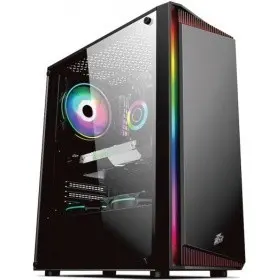 1STPLAYER Корпус RAINBOW RB-4 / ATX, tempered glass / 1x 120mm LED fan inc. / RB-4-1G6