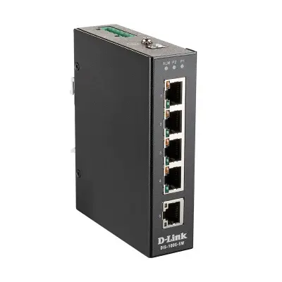 Коммутатор D-Link DIS-100E-5W/A1A 5x100Mb неуправляемый