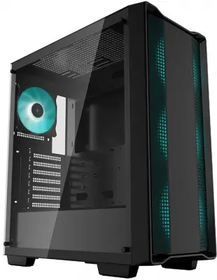 Корпус Deepcool CC560 черный без БП ATX 3x120mm 1xUSB2.0 1xUSB3.0 audio bott PSU [R-CC560-BKGAA4-G-1]