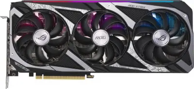 Видеокарта Asus PCI-E 4.0 ROG-STRIX-RTX3060-O12G-V2-GAMING LHR NVIDIA GeForce RTX 3060 12288Mb 192 GDDR6 1882/15000 HDMIx2 DPx3 HDCP Ret