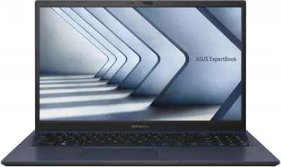Ноутбук Asus ExpertBook B1 B1502CBA-BQ0427W Core i3 1215U 8Gb SSD256Gb Intel UHD Graphics 15.6" IPS FHD (1920x1080) Windows 11 Home black WiFi BT Cam (90NX05U1-M00HA0)