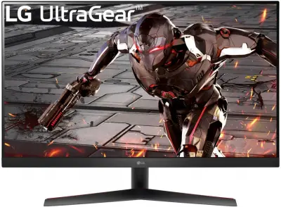 Монитор LG 31.5" UltraGear 32GN600-B черный VA LED 1ms 16:9 HDMI матовая 350cd 178гр/178гр 2560x1440 165Hz FreeSync Premium DP 2K 5.9кг