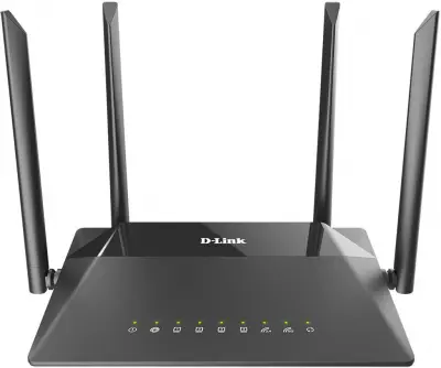 Роутер беспроводной D-Link DIR-842/RU/R4A AC1200 10/100/1000BASE-TX черный