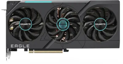 Видеокарта Gigabyte PCI-E 4.0 GV-N407TEAGLE OC-12GD 2.0 NVIDIA GeForce RTX 4070TI 12Gb 192bit GDDR6X 2625/21000 HDMIx1 DPx3 HDCP Ret