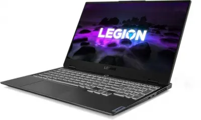 Ноутбук Lenovo Legion S7 15ACH6 Ryzen 7 5800H 32Gb SSD1Tb NVIDIA GeForce RTX 3050 Ti 4Gb 15.6" IPS WQHD (2560x1440) Windows 10 Home black WiFi BT Cam