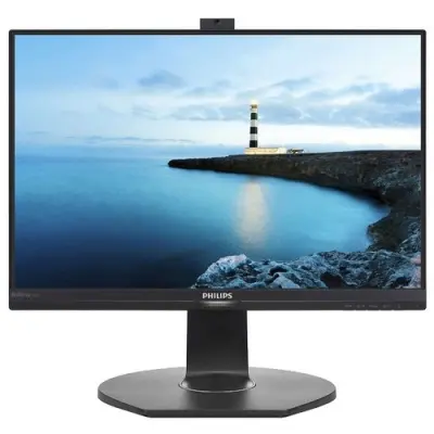 LCD PHILIPS 21.5" 221B7QPJKEB черный {IPS LED 1920x1080@60Hz 5ms 16:9 178°/178° 250cd 1000:1 HDMI D-Sub USBhub 2Wx2 webcam audioout}