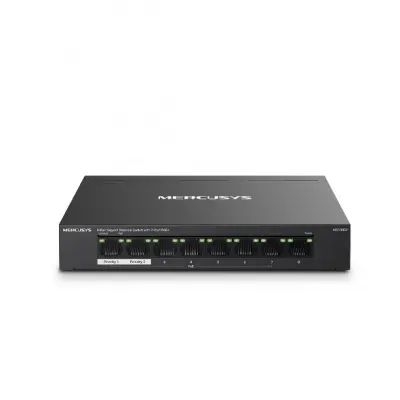 Коммутатор Mercusys MS108GP (L2) 8x1Гбит/с 7PoE+ 65W неуправляемый
