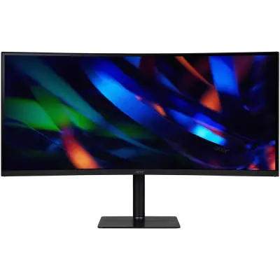 Монитор Acer 34" CZ342CURHbmiphuzx черный VA LED 1ms 21:9 HDMI M/M матовая HAS 3000:1 300cd 178гр/178гр 3440x1440 100Hz DP 2K USB 7.97кг