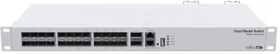 Коммутатор MikroTik CRS326-24S+2Q+RM (L3) 1x100Мбит/с 24SFP+ 2xQSFP+ управляемый