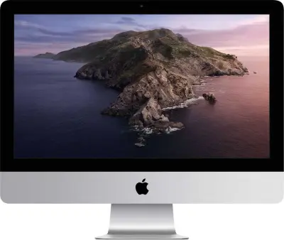 Моноблок Apple iMac Z14700062 21.5" 4K i3 8100 (3.6)/16Gb/SSD256Gb/Pro 555X 2Gb/CR/macOS/GbitEth/WiFi/BT/клавиатура/мышь/Cam/серебристый 4096x2304
