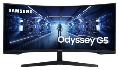 Монитор Samsung 34" C34G55TWWI черный VA LED 1ms 21:9 HDMI матовая 250cd 178гр/178гр 3440x1440 DisplayPort UWQHD 5.6кг