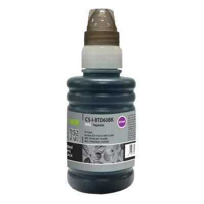 Чернила Cactus CS-I-BTD60BK черный100мл для Brother DCP-T310/510/710/810