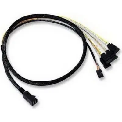 Кабель ACD-RA8643-SATASB-08M, Internal SFF8643-to-4*SATA+SB ( HDmSAS (угловой) -to- 4*SATA+SideBand ) 75cm (аналог 2280000-R)