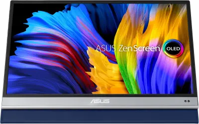 Монитор Asus 13" ZenScreen MQ13AH серебристый OLED LED 1ms 16:9 HDMI глянцевая HAS 400cd 178гр/178гр 1920x1080 60Hz FHD USB 0.49кг
