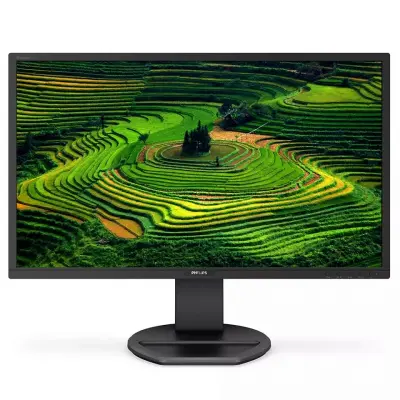 LCD PHILIPS 27" 272B8QJEB черный с поворотом экрана {IPS 2560x1440 5ms 178/178 250cd DVI HDMI1.4 DisplayPort1.2 2xUSB3.0 MM}