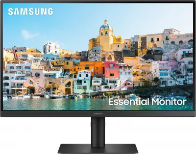 Монитор Samsung 24" S24A400UJU черный IPS LED 16:9 HDMI матовая HAS Piv 250cd 178гр/178гр 1920x1080 75Hz FreeSync DP FHD USB 5.2кг