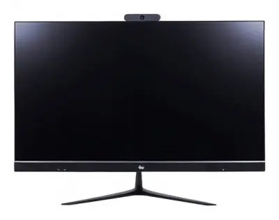 Моноблок IRU Office P2312 23.8" Full HD PG G6500 (4.1) 8Gb SSD240Gb UHDG 630 Free DOS GbitEth WiFi BT 120W клавиатура мышь Cam черный 1920x1080 (RUS)
