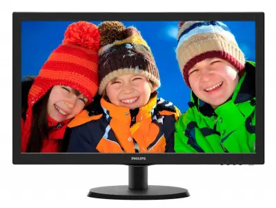Монитор Philips 21.5" 223V5LSB2 (10/62) черный TN+film LED 16:9 матовая 10000000:1 200cd 1920x1080 D-Sub 2.61кг