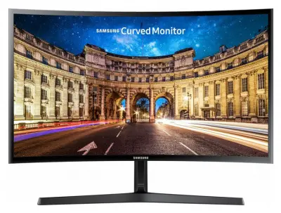 Монитор Samsung 23.5" C24F396FHI черный VA LED 16:9 HDMI матовая 250cd 178гр/178гр 1920x1080 D-Sub FHD 3.3кг