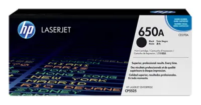 Картридж лазерный HP 650A CE270AC черный (13500стр.) для HP CLJ Ent CP5525/M750 (техн.упак)