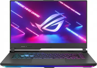 Ноутбук Asus ROG Strix G15 G513IC-HN094 Ryzen 7 4800H 16Gb SSD512Gb NVIDIA GeForce RTX 3050 4Gb 15.6" IPS FHD (1920x1080) noOS grey WiFi BT (90NR0502-M006T0)
