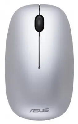 Мышь Asus MW201C серебристый/черный оптическая (1600dpi) беспроводная BT для ноутбука (2but)