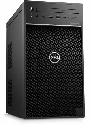 ПК Dell Precision 3650 MT i5 11500 (2.7) 8Gb SSD256Gb P620 2Gb DVDRW Windows 10 Professional GbitEth 460W клавиатура мышь черный