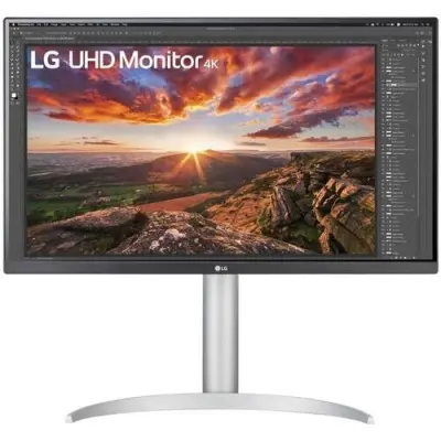 Монитор LG 27" UltraFine 27UP850N-W черный IPS LED 16:9 HDMI M/M матовая HAS Piv 400cd 178гр/178гр 3840x2160 60Hz DP 4K USB 5.9кг