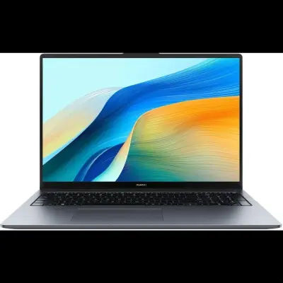 Ноутбук Huawei MateBook D 16 MCLG-X Core i5 13420H 8Gb SSD512Gb Intel UHD Graphics 16" IPS (1920x1200) FreeDOS grey space WiFi BT Cam (53014CNB)
