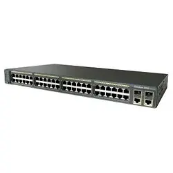 CISCO WS-C2960-48PST-L Catalyst 2960 48 10/100 PoE + 2 1000BT +2 SFP LAN Base Image